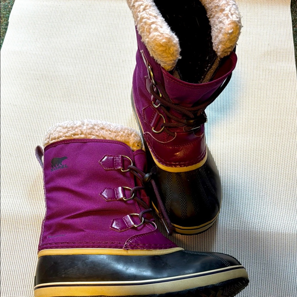 Sorel Women's Purple Winter Boots